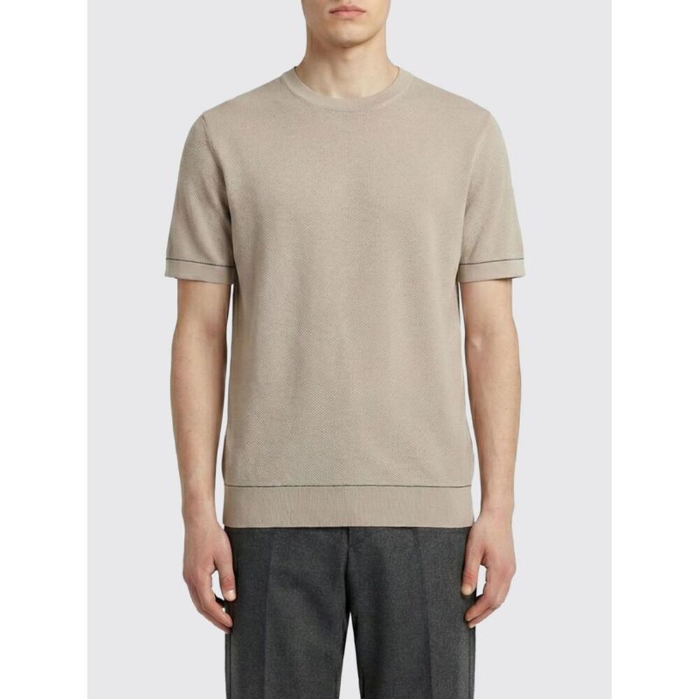 Brioni T-Shirt Men Sand